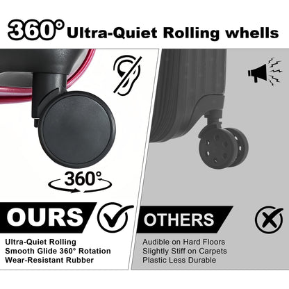 Luggage Set – 20 Inch, Hardshell, USB Charging, TSA Lock – detail view 15