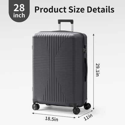 Luggage Set – 7 Colors, 28 Inch, Hardshell, Lightweight – detail view 39