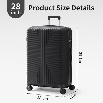 Luggage Set – 28 Inch, Hardshell, Lightweight, TSA Lock – detail view 48