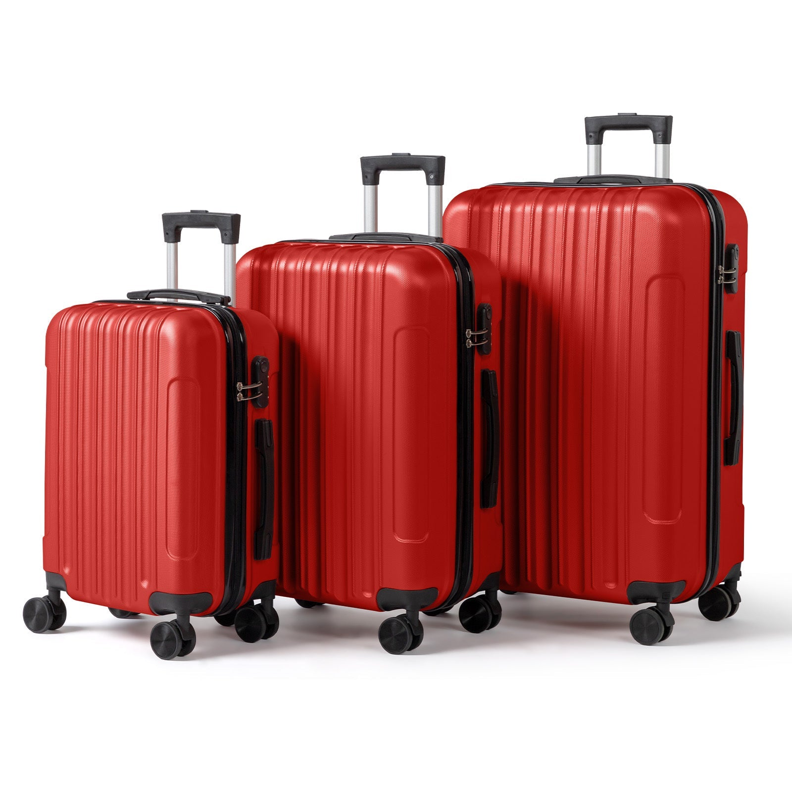 Luggage Set – 3 Piece, 12 Colors, 28 Inch, ABS Hardshell – detail view 6