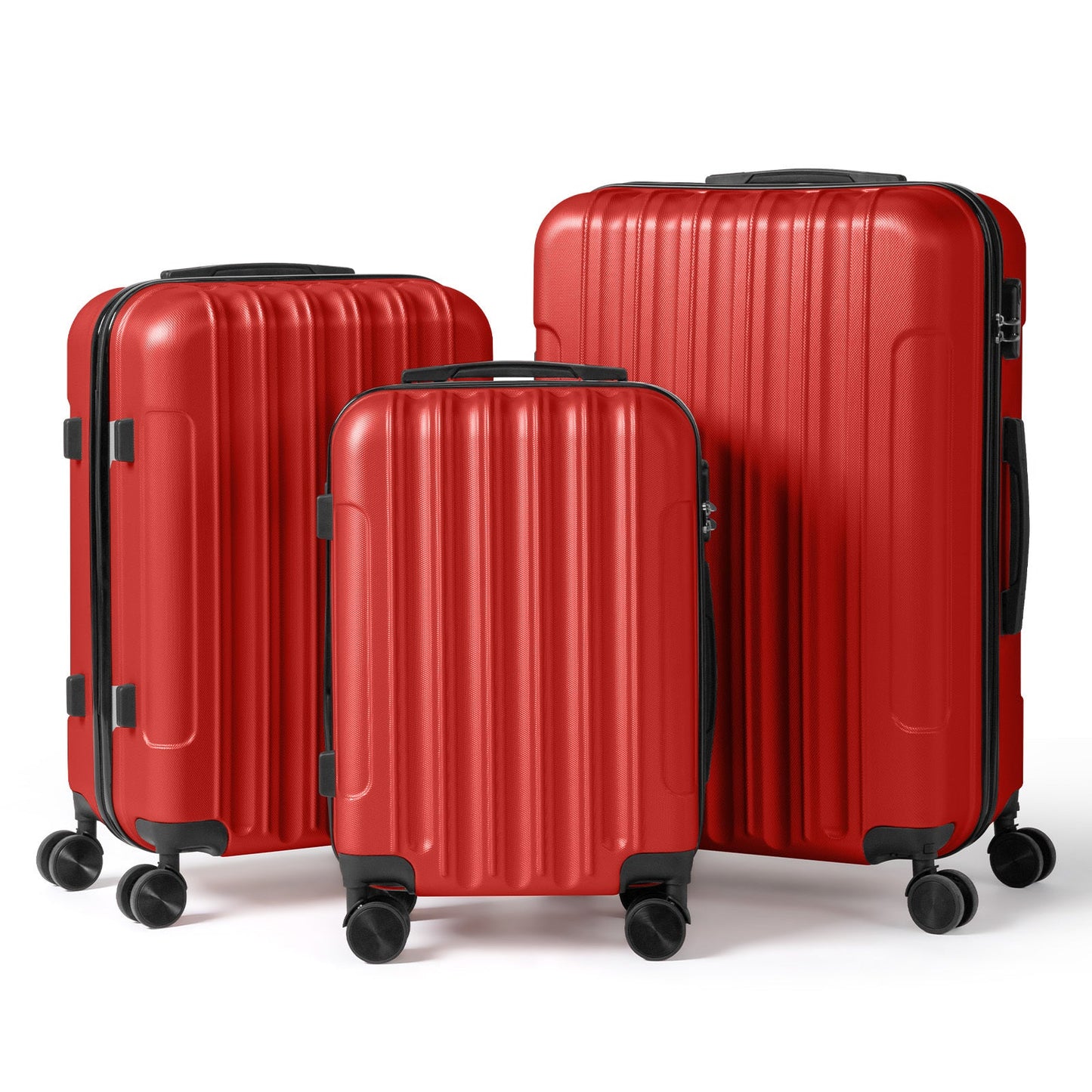 Luggage Set – 3 Piece, 12 Colors, 28 Inch, ABS Hardshell – detail view 2