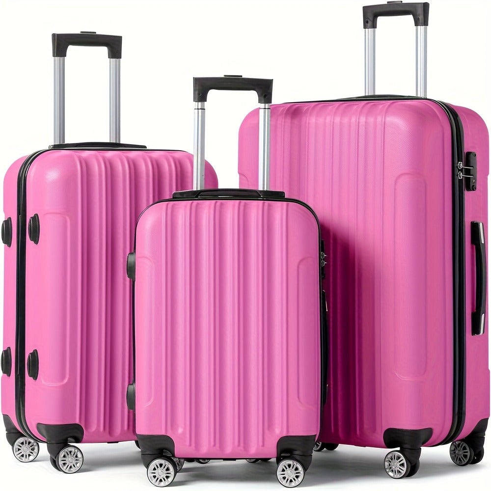 Luggage Set – 3 Piece, 28 Inch, Hardshell, Spinner Wheels – detail view 2
