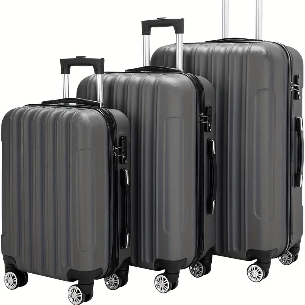 Luggage Set – 3 Piece, 28 Inch, Hardshell, Spinner Wheels – front view