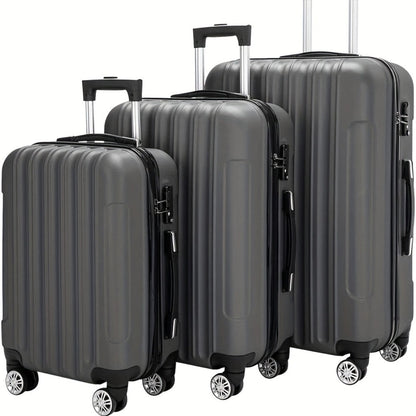 Luggage Set – 3 Piece, 28 Inch, Hardshell, Spinner Wheels – front view