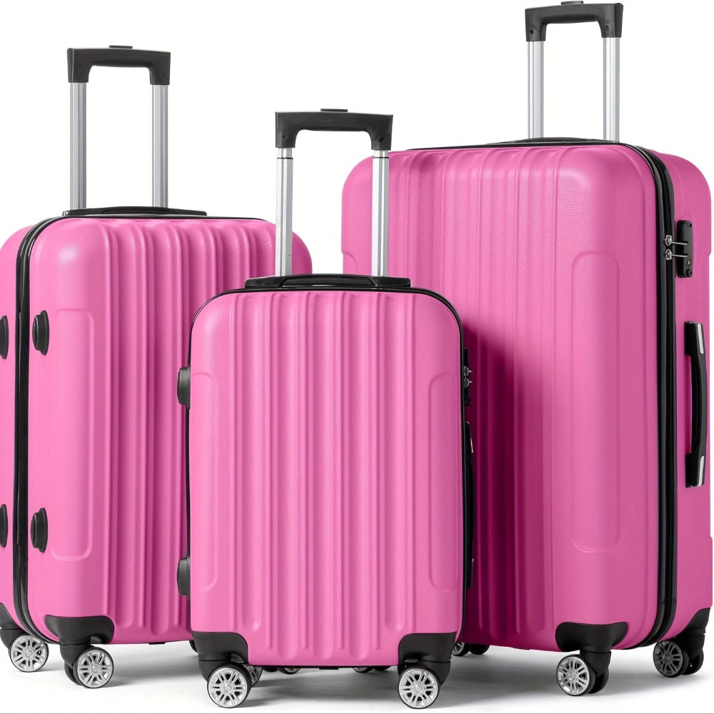 Luggage Set – 3 Piece, 28 Inch, ABS Hardshell, Combination Lock – detail view 10