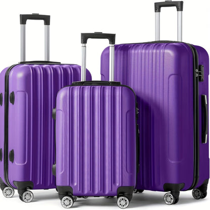 Luggage Set – 3 Piece, 28 Inch, ABS Hardshell, Combination Lock – detail view 17