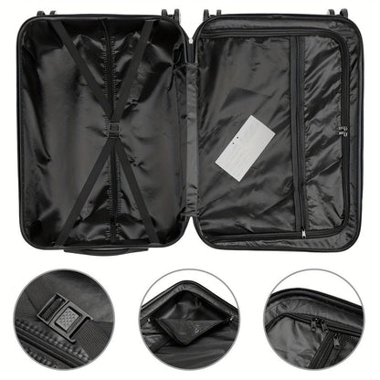 Luggage Set – 3 Piece, 28 Inch, ABS Hardshell, Combination Lock – detail view 20