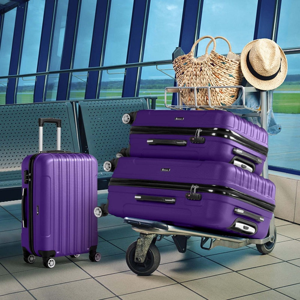 Luggage Set – 3 Piece, 28 Inch, Hardshell, Spinner Wheels – detail view 16