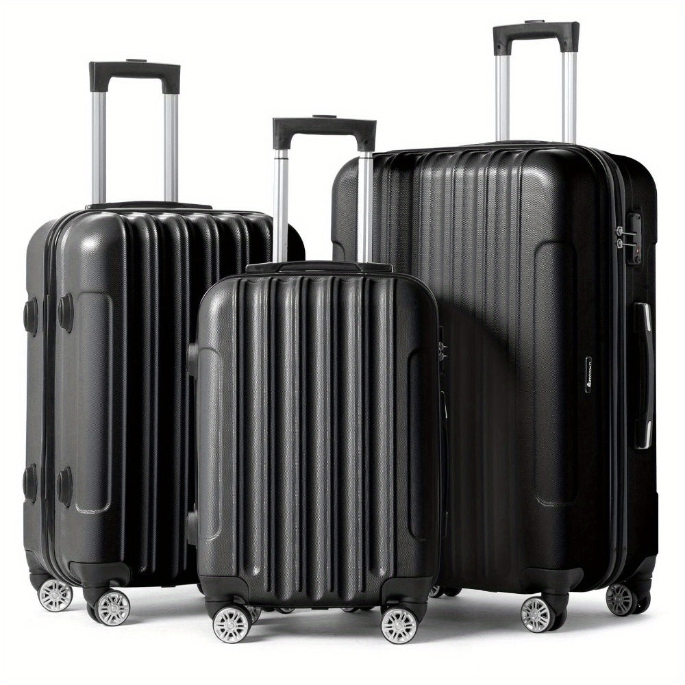 Luggage Set – 3 Piece, 28 Inch, Hardshell, Spinner Wheels – detail view 4
