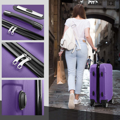 Luggage Set – 3 Piece, 28 Inch, Hardshell, Spinner Wheels – detail view 7
