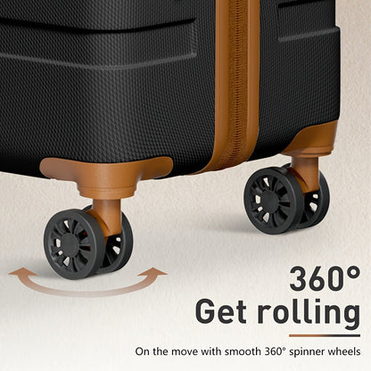Luggage Set – 3 Piece, 28 Inch, ABS Hardshell, Spinner Wheels – detail view 9