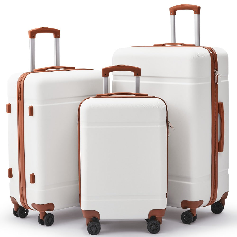 Luggage Set – 3 Piece, 28 Inch, ABS Hardshell, Spinner Wheels – detail view 13
