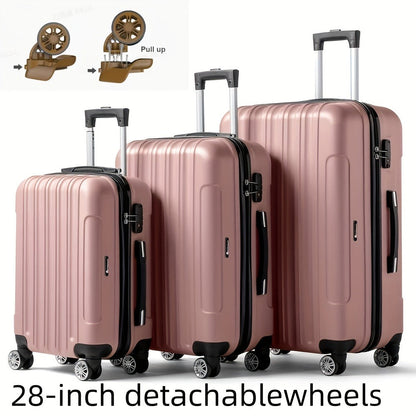 Luggage Set – 3 Piece, 28 Inch, Hardshell, TSA Lock – detail view 4