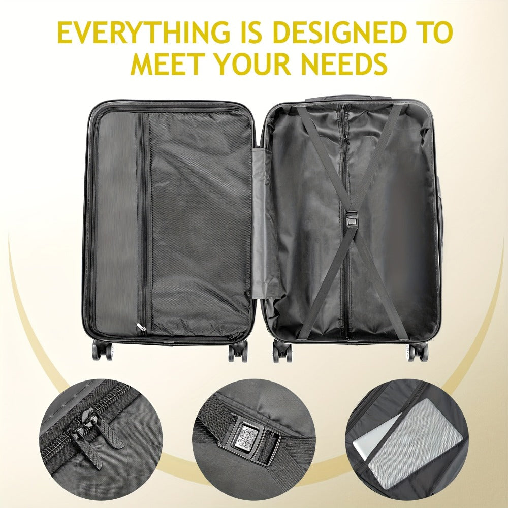 Luggage Set – 3 Piece, 28 Inch, Hardshell, TSA Lock – detail view 14