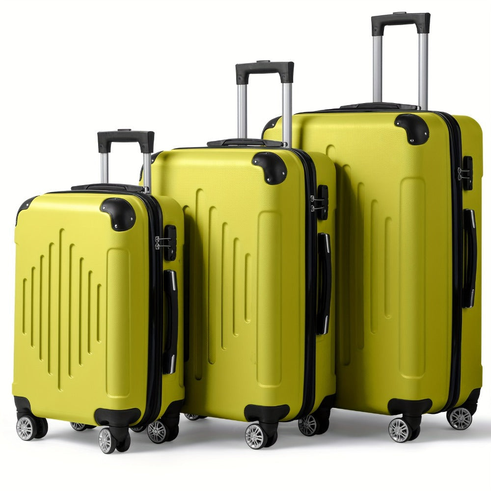 Luggage Set – 3 Piece, 28 Inch, Hardshell, TSA Lock – alternate view