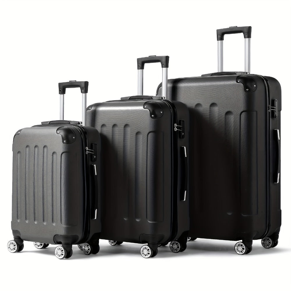 Luggage Set – 3 Piece, 28 Inch, Hardshell, TSA Lock – front view