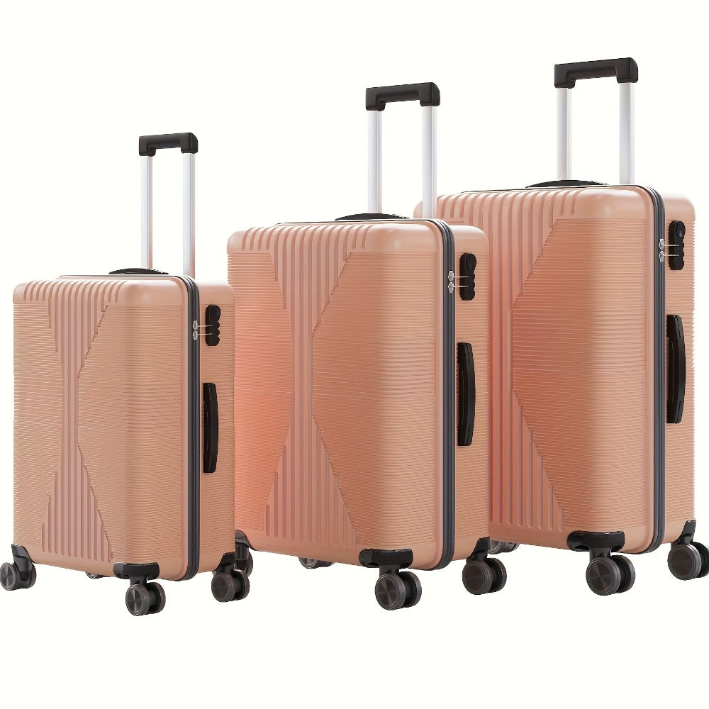 Luggage Set – 3 Piece, 28 Inch, Hardshell, Spinner Wheels – front view