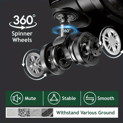 Luggage Set – 3 Piece, 28 Inch, Spinner Wheels, for Travel – detail view 7
