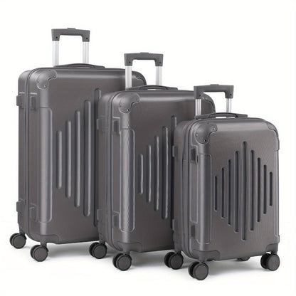 Luggage Set – 3 Piece, 28 Inch, Hardshell, Spinner Wheels – front view