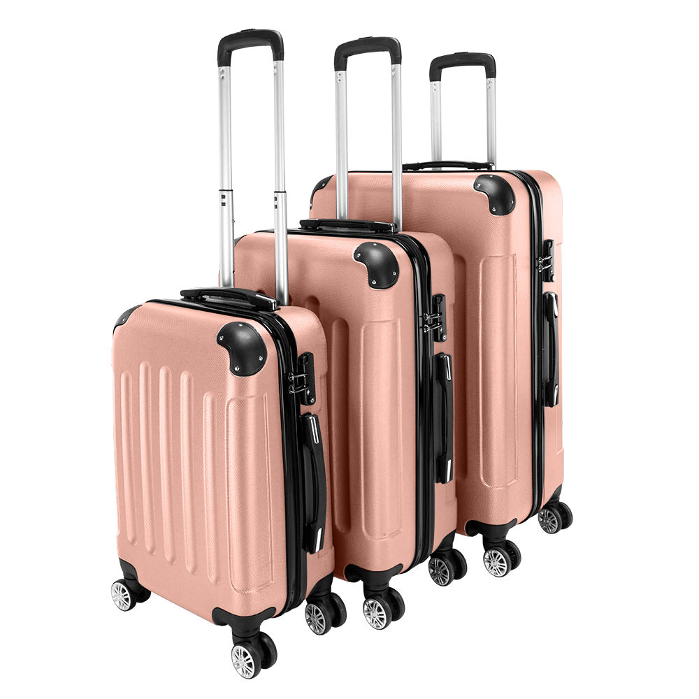 Luggage Set – 3 Piece, 28 Inch, ABS Hardshell, Spinner Wheels – detail view 10