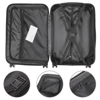 Luggage Set – 3 Piece, 28 Inch, ABS Hardshell, Spinner Wheels – detail view 22