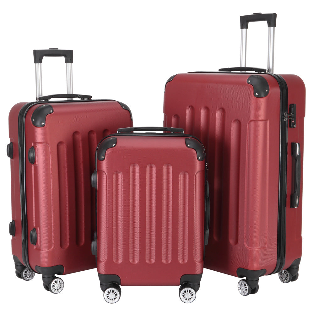 Luggage Set – 3 Piece, 28 Inch, ABS Hardshell, Spinner Wheels – detail view 39