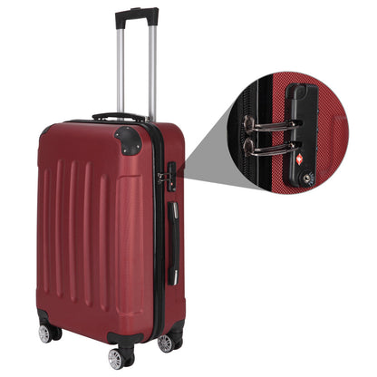 Luggage Set – 3 Piece, 28 Inch, ABS Hardshell, Spinner Wheels – detail view 43