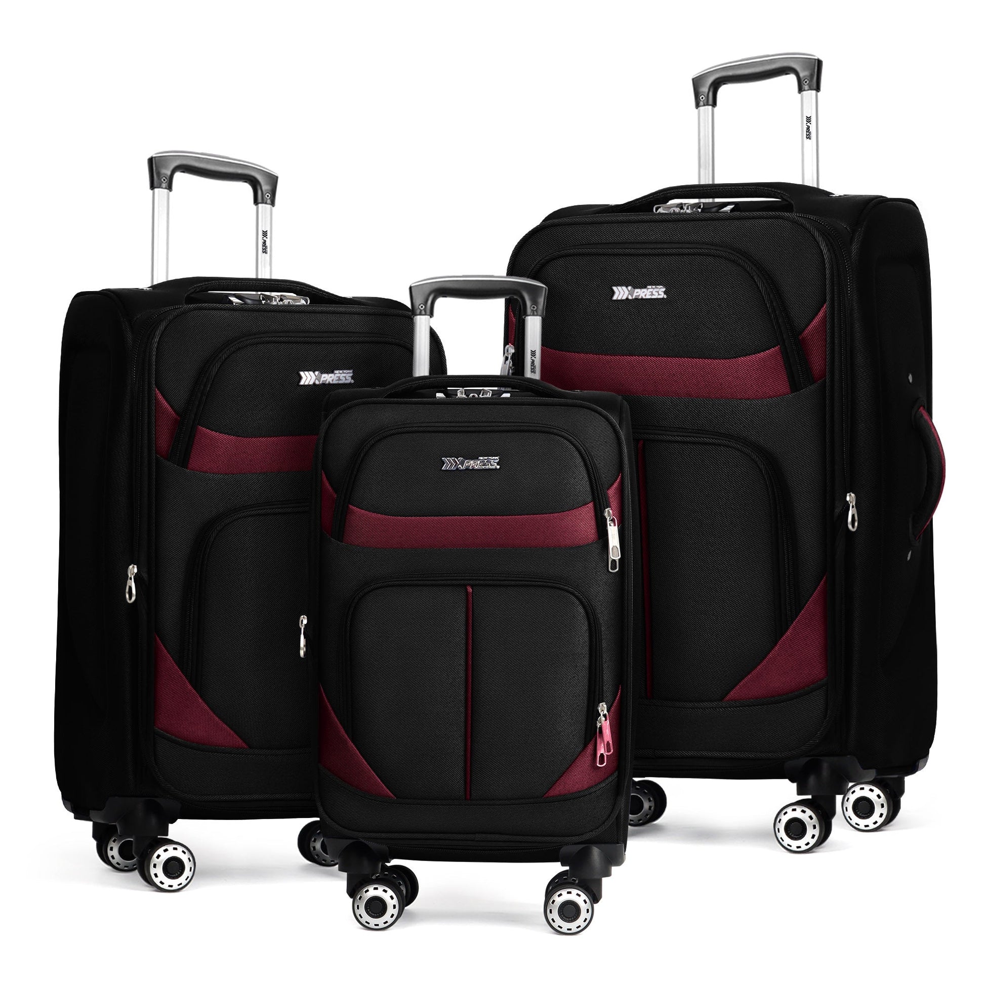 Luggage Set – 3 Piece, 34 Inch, Spinner Wheels, Combination Lock – detail view 29