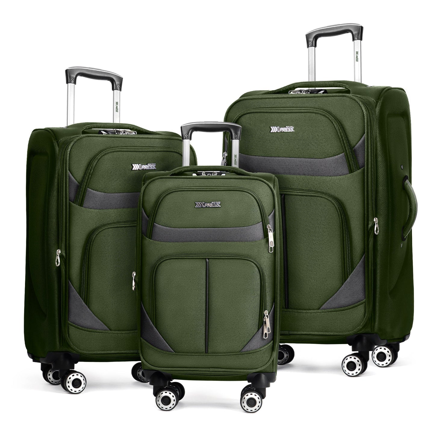 Luggage Set – 3 Piece, 34 Inch, Spinner Wheels, Combination Lock – detail view 20