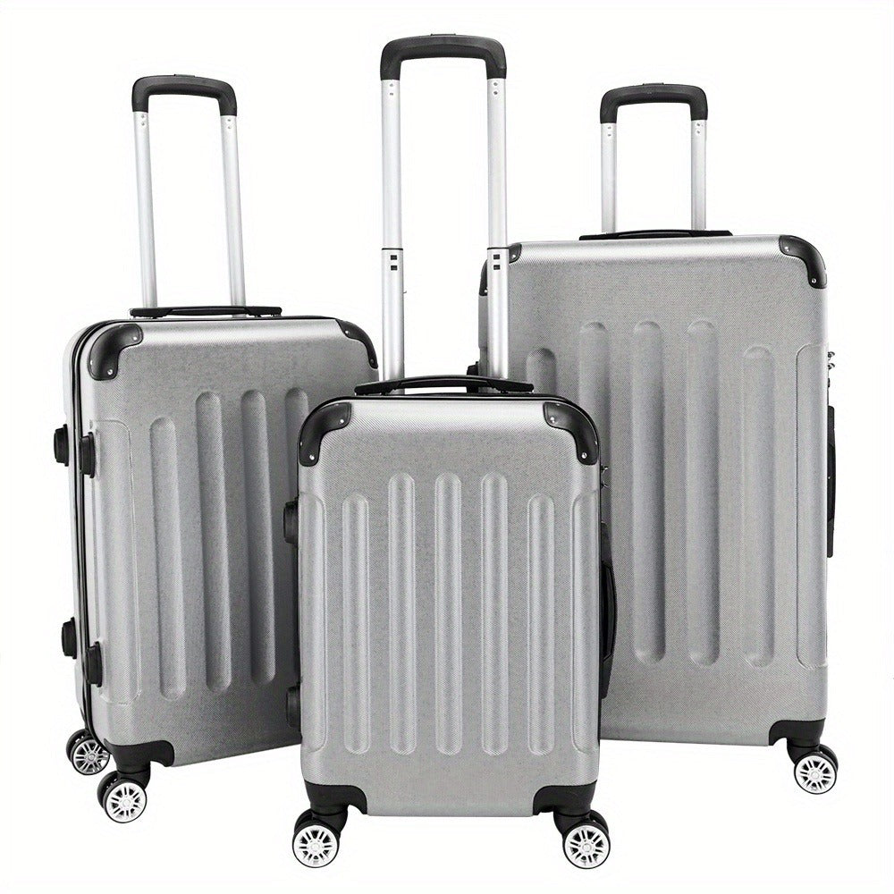 Luggage Set – 3-Piece, ABS Hardshell, TSA Lock, Spinner Wheels – alternate view