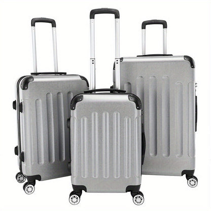 Luggage Set – 3-Piece, ABS Hardshell, TSA Lock, Spinner Wheels – alternate view