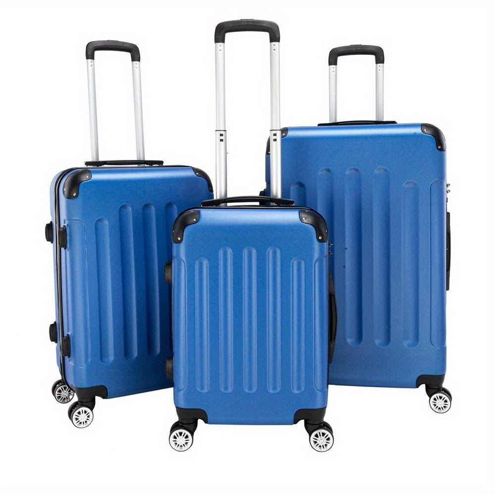 Luggage Set – 3-Piece, ABS Hardshell, TSA Lock, Spinner Wheels – detail view 3