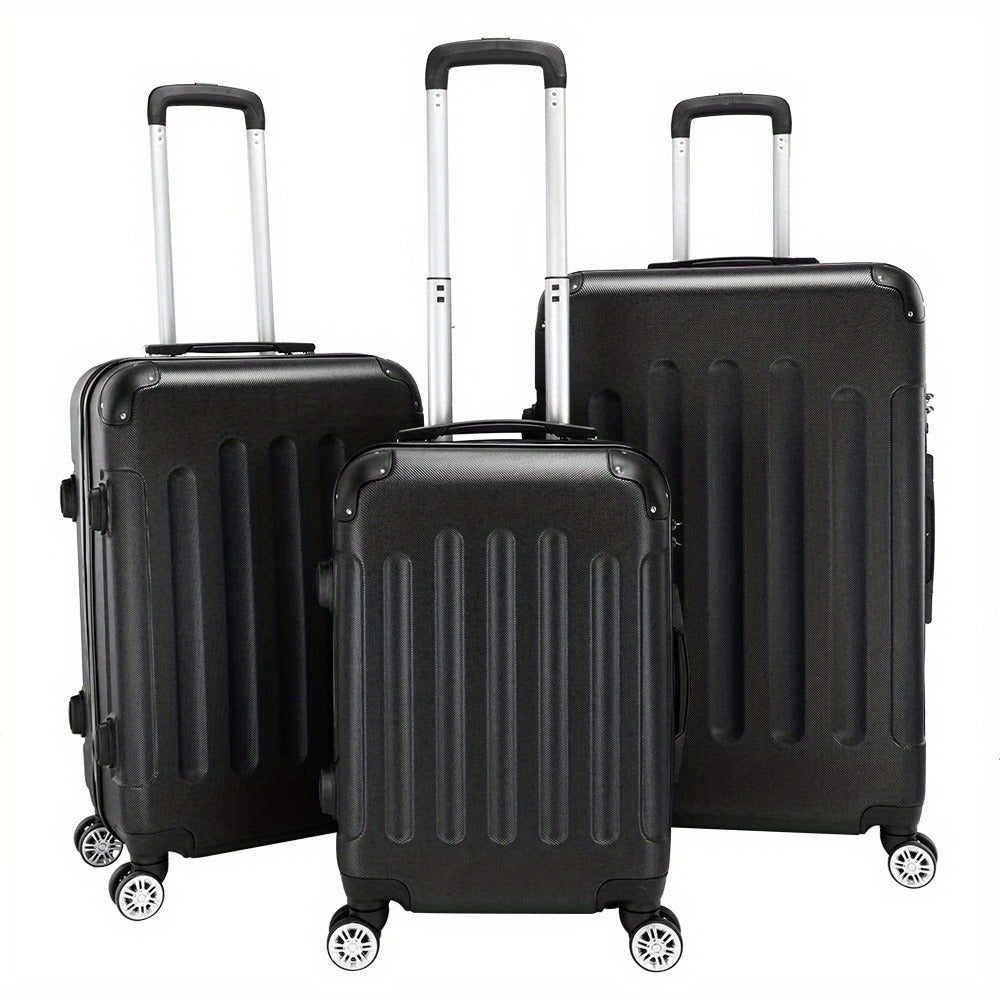 Luggage Set – 3-Piece, ABS Hardshell, TSA Lock, Spinner Wheels – detail view 4
