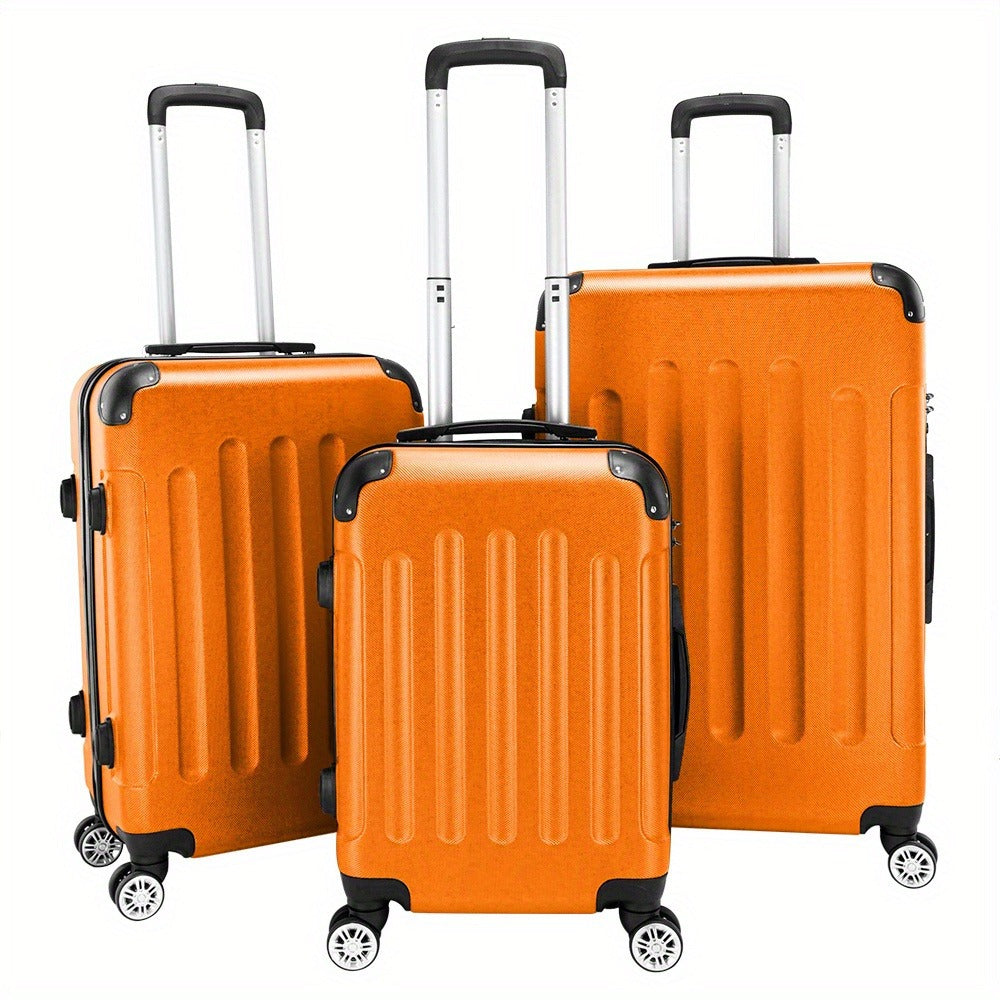 Luggage Set – 3-Piece, ABS Hardshell, TSA Lock, Spinner Wheels – detail view 5