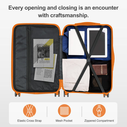 Luggage Set – 3-Piece, Hardshell, TSA Lock, Lightweight – detail view 9