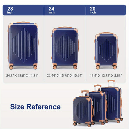 Luggage Set – 3-Piece, Spinner Wheels, TSA Lock, Expandable – detail view 23