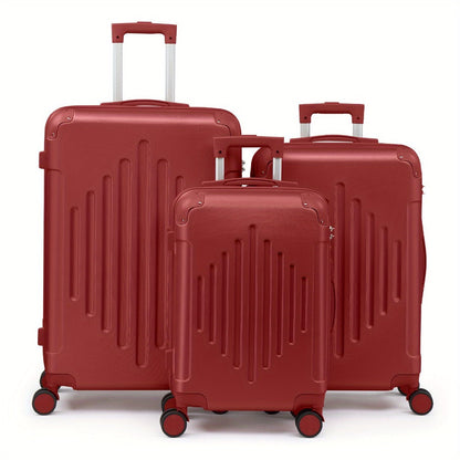 Luggage Set – 3-Piece, Spinner Wheels, TSA Lock, Expandable – detail view 4
