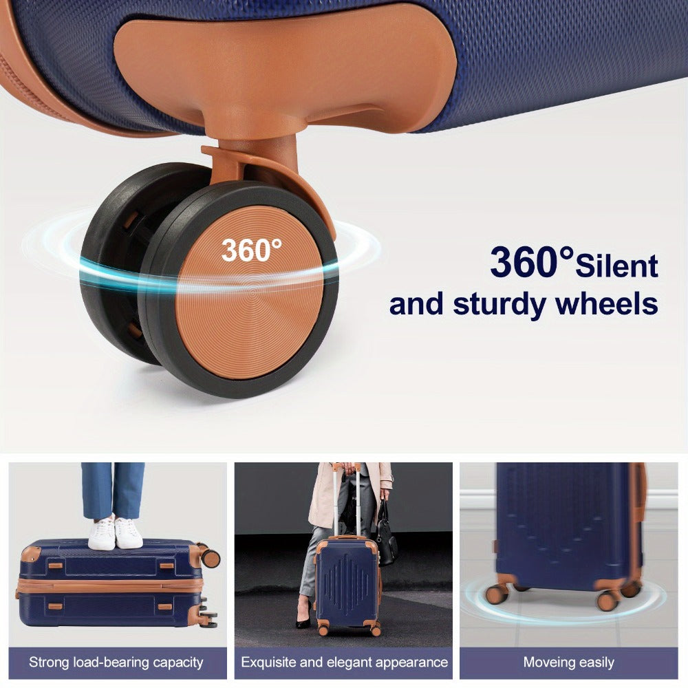 Luggage Set – 3-Piece, Spinner Wheels, TSA Lock, Expandable – detail view 7
