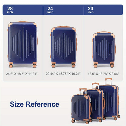 Luggage Set – 3 Piece, Spinner Wheels, TSA Lock, Lightweight – detail view 12