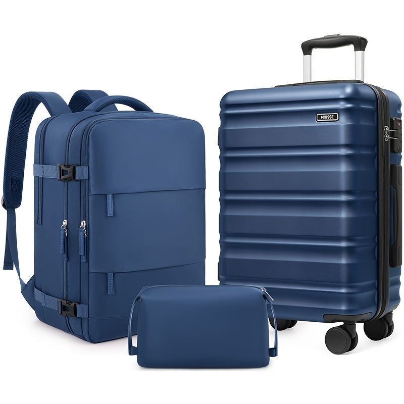 Luggage Set – 3-Piece, TSA Lock, Spinner Wheels, for Travel – detail view 17