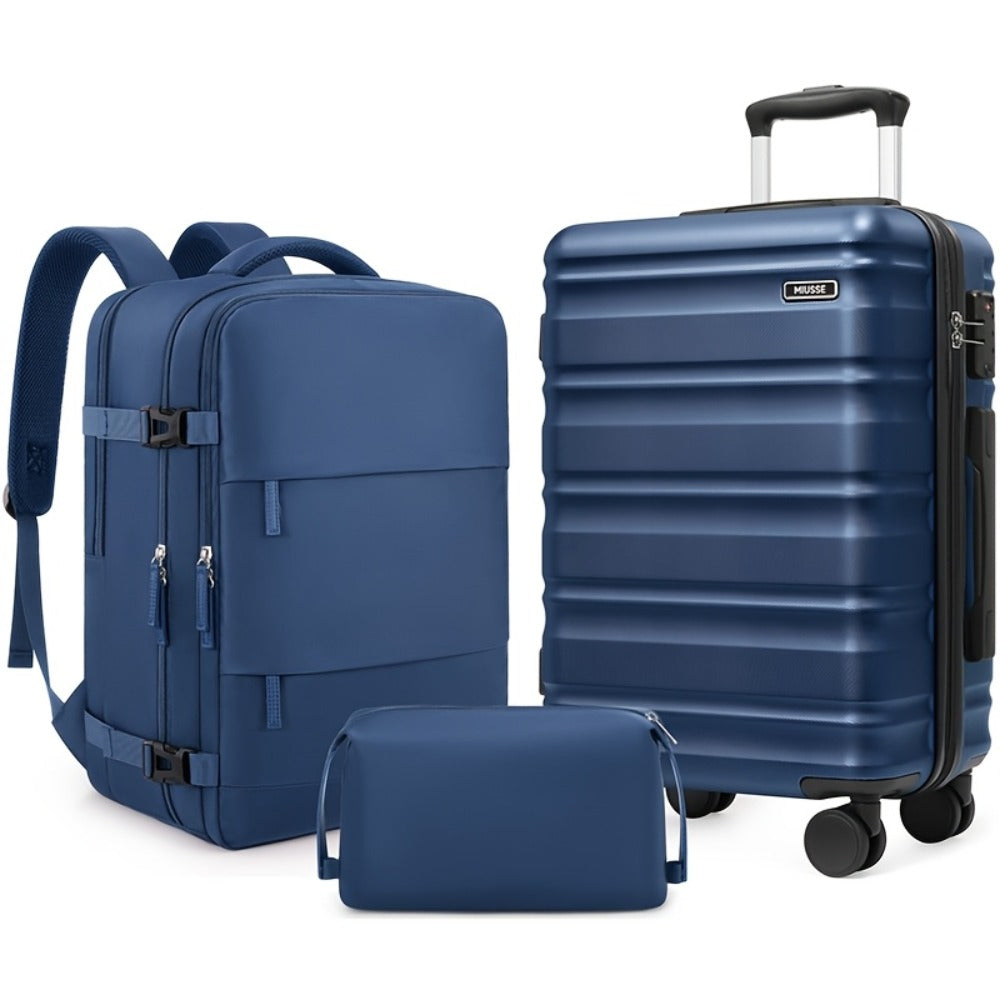 Luggage Set – 3-Piece, TSA Lock, Spinner Wheels, for Travel – detail view 2