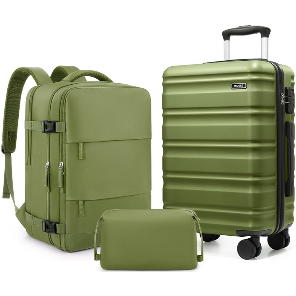 Luggage Set – 3-Piece, TSA Lock, Spinner Wheels, for Travel – detail view 4