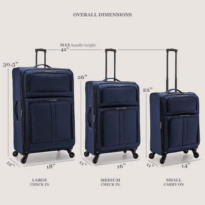 Luggage Set – 30 Inch, Expandable, Spinner Wheels, Lightweight – detail view 6