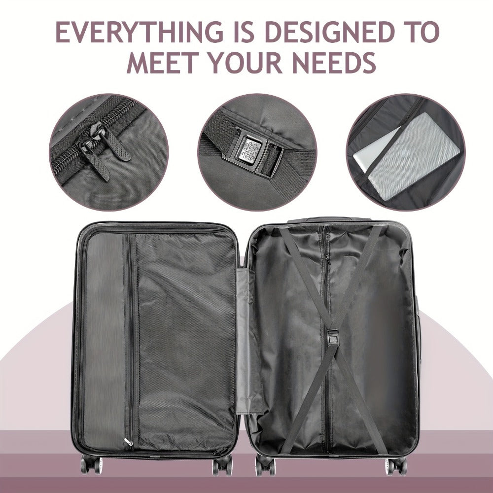 Luggage Set – 4-Piece, 28 Inch, TSA Lock, for Travel – detail view 4