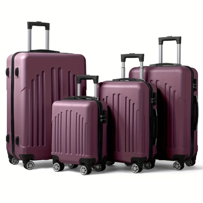 Luggage Set – 4-Piece, 28 Inch, TSA Lock, for Travel – front view