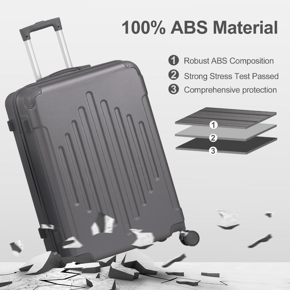 Luggage Set – 5 Piece, 28 Inch, Hardshell, TSA Lock – detail view 30