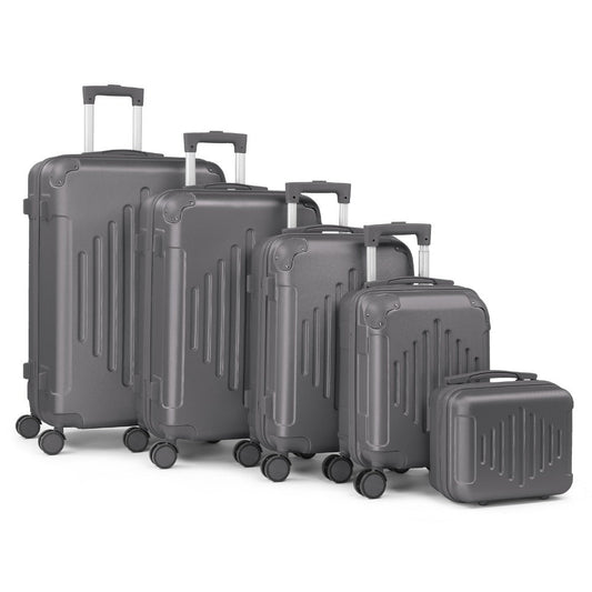 Luggage Set – 5 Piece, 28 Inch, Hardshell, TSA Lock – front view
