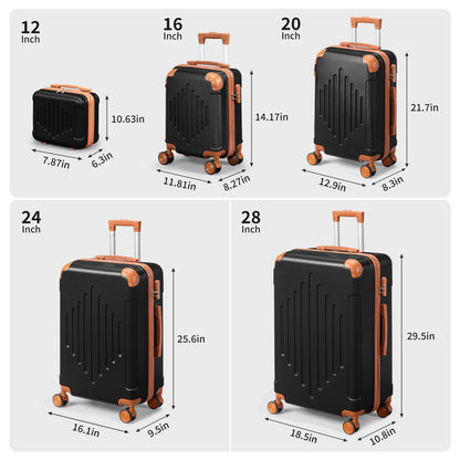 Luggage Set – 5 Piece, 28 Inch, Hardshell, Lightweight – detail view 22