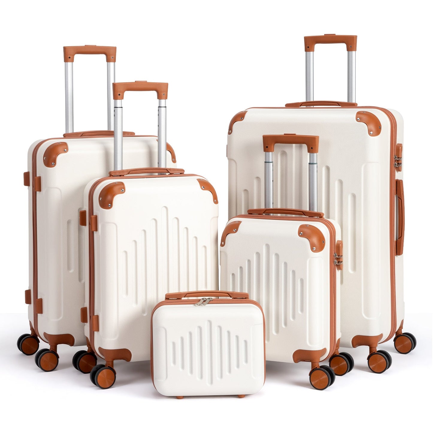 Luggage Set – 5 Piece, 28 Inch, Hardshell, Lightweight – detail view 38