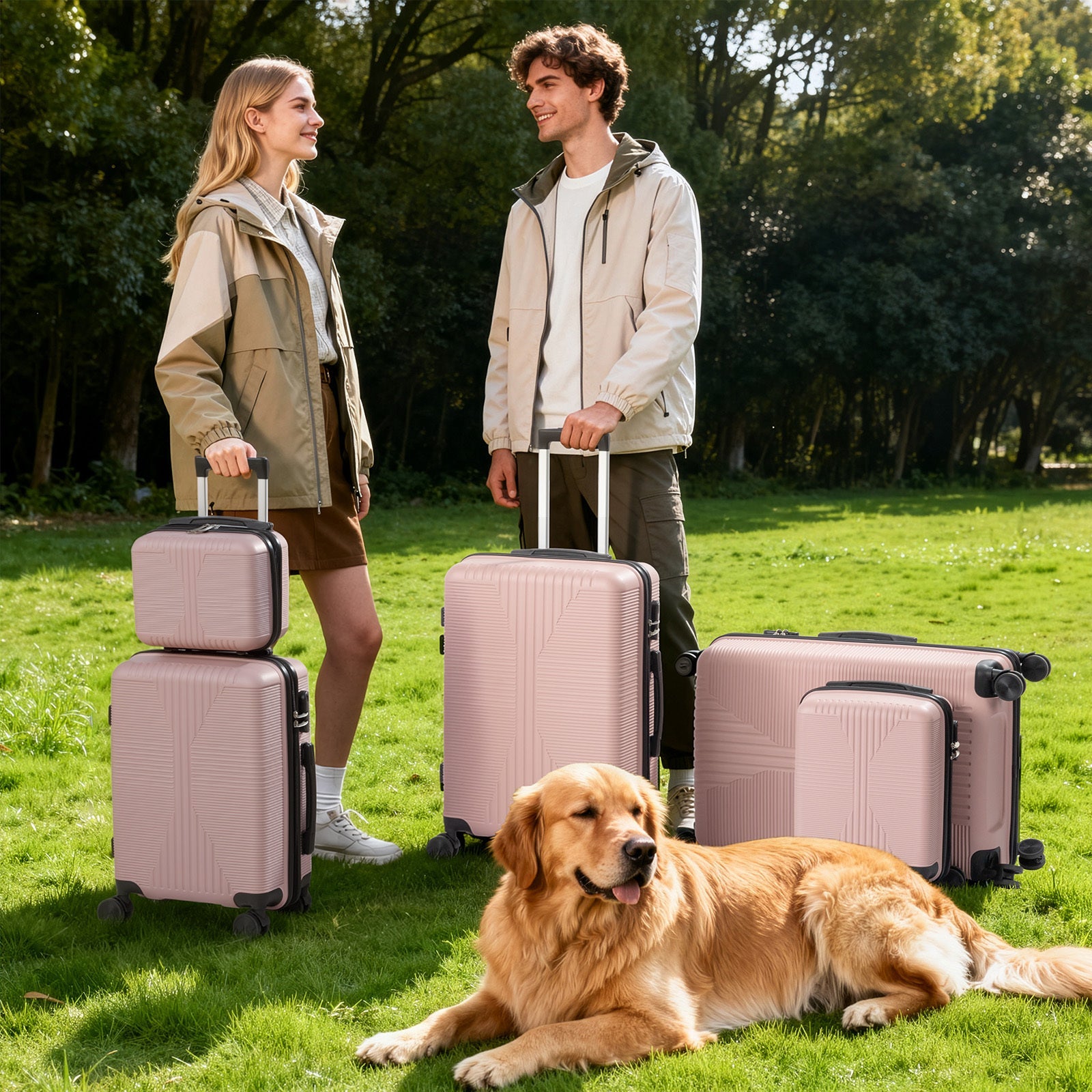 Luggage Set – 5 Piece, 28 Inch, Hardshell, Lightweight – detail view 49